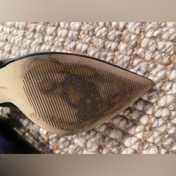 BCBG Treasure black pointed toe pumps - Picture 7 of 14